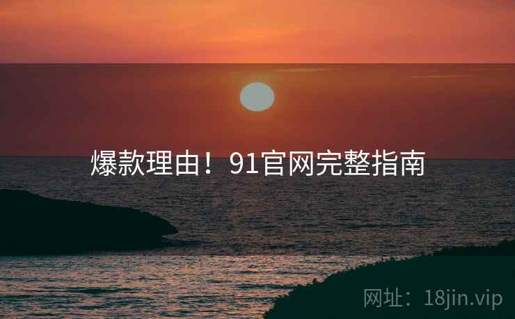 爆款理由！91官网完整指南