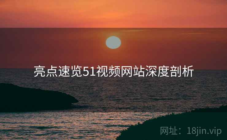 亮点速览51视频网站深度剖析